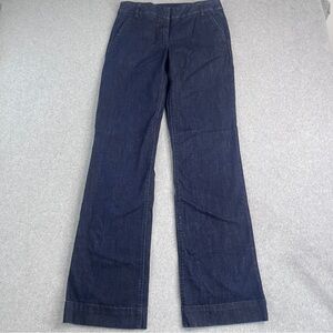 J Crew City Fit Jeans Low Rise Bootcut Denim City Fit  Blue‎ Women’s 4 Tall